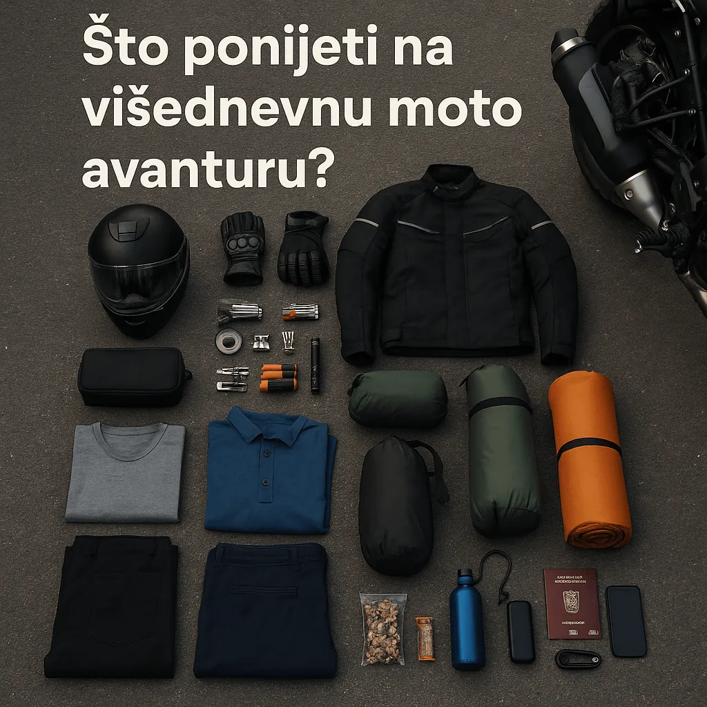 Što ponijeti na višednevnu moto avanturu?